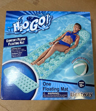 Bestway H2OGO Comfort Plush Floating Mat Inflatable Pool Float Ages 12 