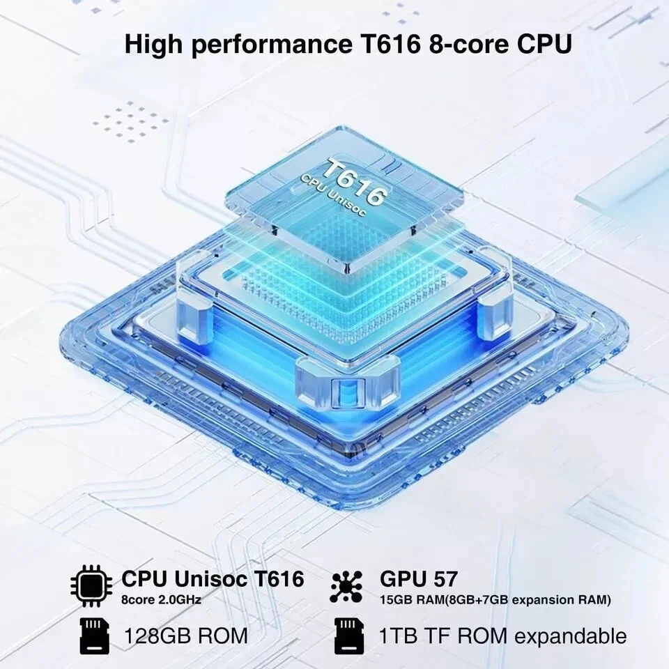 DOOGEE T20S Tablet 10 pollici, 1,5 GB RAM + 128 GB ROM (TF 1 TB) - Immagine 2 di 4