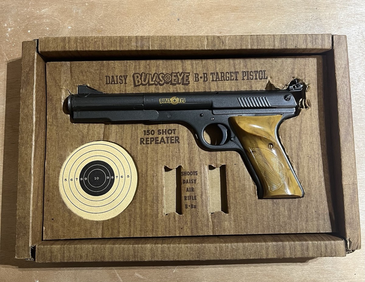 Vintage Daisy Model 177 Bulls Eye BB Target Pistol | eBay