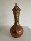 VINTAGE COPPER /BRASS  HAMMERED  TURKISH TEA POT SEE DESCRIPTION!* — photo 3
