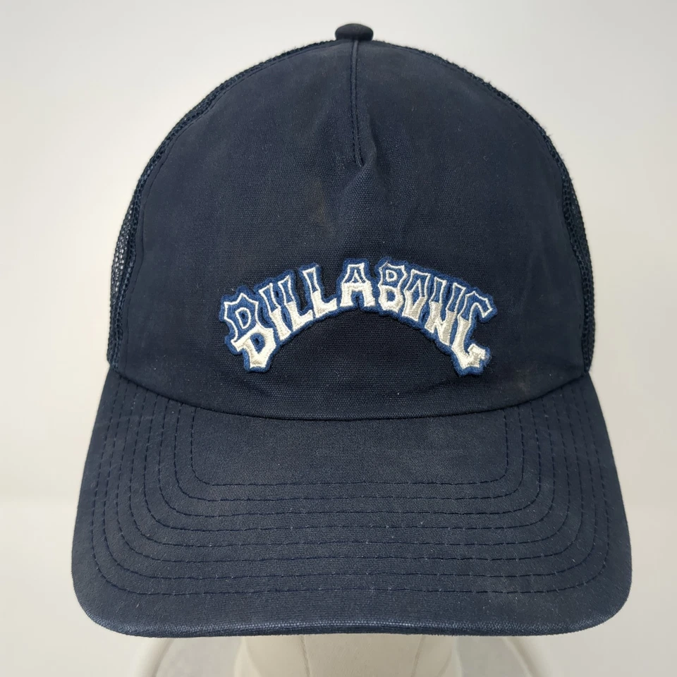 Sombrero de camionero Billabong Snapback malla espalda azul talla única bordado Foto 2 de 4