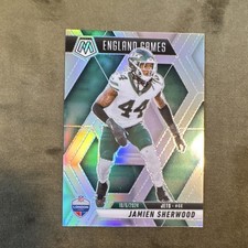 2025 PANINI MOSAIC SILVER PRIZM INTERNATIONAL GAMES #270 JAMIEN SHERWOOD, JETS