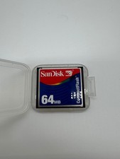 SanDisk 64MB CompactFlash Memory Card SDCFB