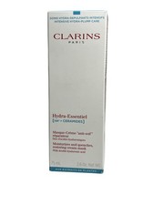 Clarins Hydra-Essentiel HA2 Ceramides Cream Mask 2.6oz 75mL Face Blue Hydrating