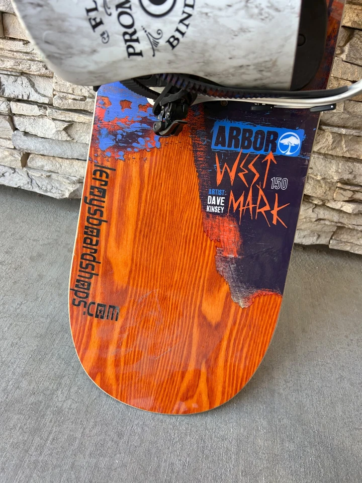 Arbor Westmark 150 (Edición Especial DAVE KINSEY con fijaciones) 157 CM 58" Foto 2 de 4