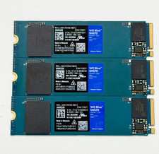 500GB W-D WDS500G3BOC SN 570 2280 NVME PCIE 3 TESTED 95%-99% HEALTH LOT OF 3