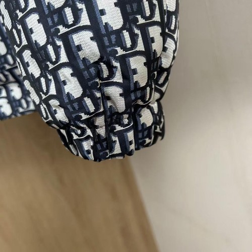 Dior Logo Pattern Casual Men's Black Jacket size:L - Picture 6 of 10