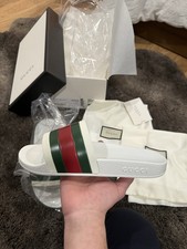Men  s Gucci Slides Brand New In Box Size US 8
