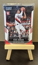 2021-22 Panini Chronicles - Score Keon Johnson #130 (RC) Portland Trailblazers