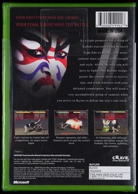 Kabuki Warriors (Xbox, 2001) PSA Graded Sealed 9.6 A+ NOT VGA CGC