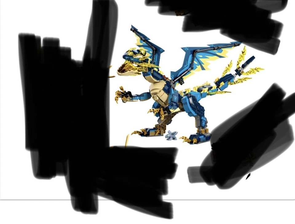 LEGO Ninjago 71796 Elemental Dragon vs. The Empress Mech, photo 1 of 3
