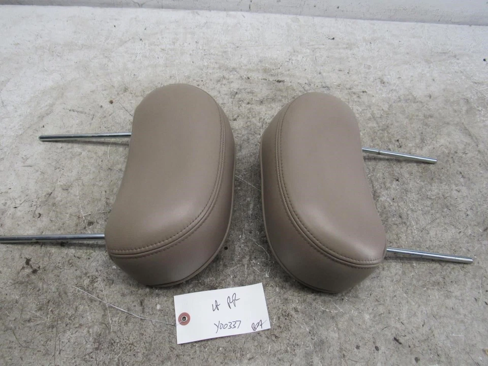 2000 Lincoln Navigator rear back captain chair headrest head rest set left right - Imagem 3 de 4