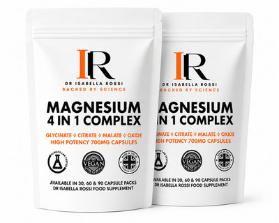 Magnesium Complete 4-IN-1 700MG Vegan ohne Füllstoffe 30 Kapseln 30 Tage Elementar