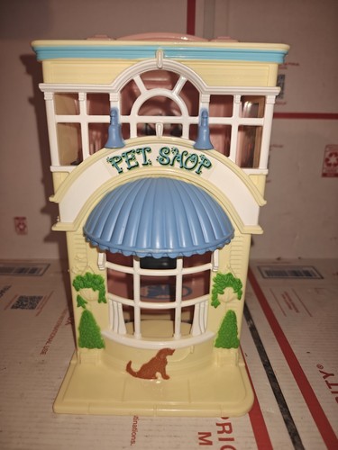 Fisher Price Sweet Street salone di bellezza negozio di animali mobili bambola 2001 - Foto 6 di 6