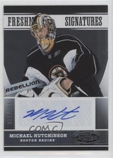 2012 Certified Freshman Signatures 21/999 Michael Hutchinson Rookie Auto RC x6g