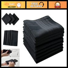 Men's Assorted Striped Pocket Handkerchiefs - 100 Cotton Soft Plaid Hankies