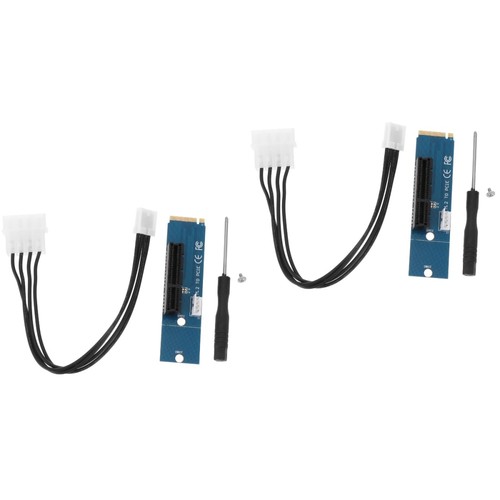 2 STÜCKE SSD an PCIe Adapter Multiplizierer NGFN Feste State Drive zum PCIe - Bild 4 von 12