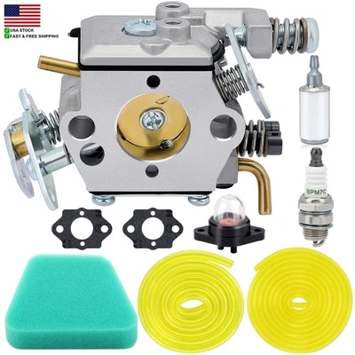 Carby For Poulan 1950 Woodshark Chainsaw Carburetor Assembly Part