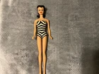 Vintage Barbie Brunette PONYTAIL, #5/6, no green ear