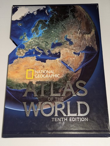 National Geographic Atlas of the World Tenth Edition & Sleeve - Great Condition - Picture 12 of 16