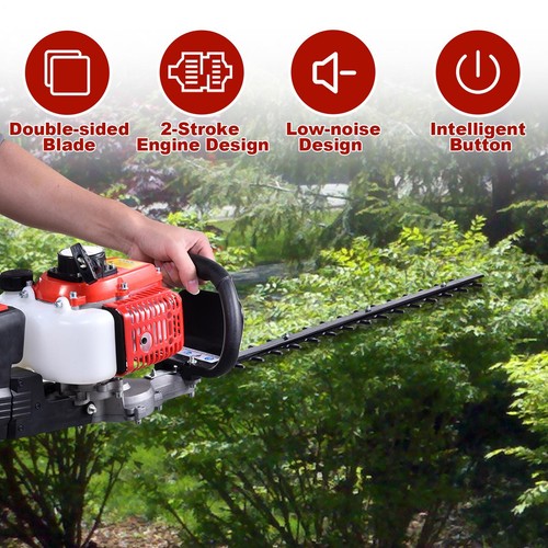 Elektro Heckenschere Teleskop 24inch 650W Garten Hoch Hecken Schere Trimmer - Bild 7 von 7