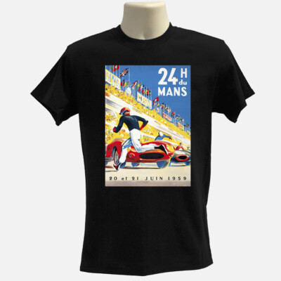 24 Hours of Le Mans T-shirt, vintage race tshirt, graphic