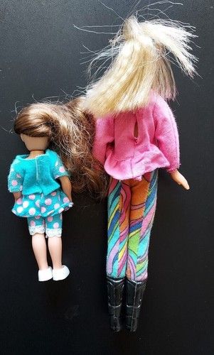 Babysitters Club BSC 1991 Remco Play Dolls Stacey and Charlotte Clothes 90s - Picture 6 of 8
