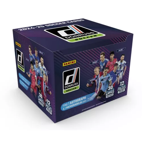 2024-25 Donruss Soccer hobby box