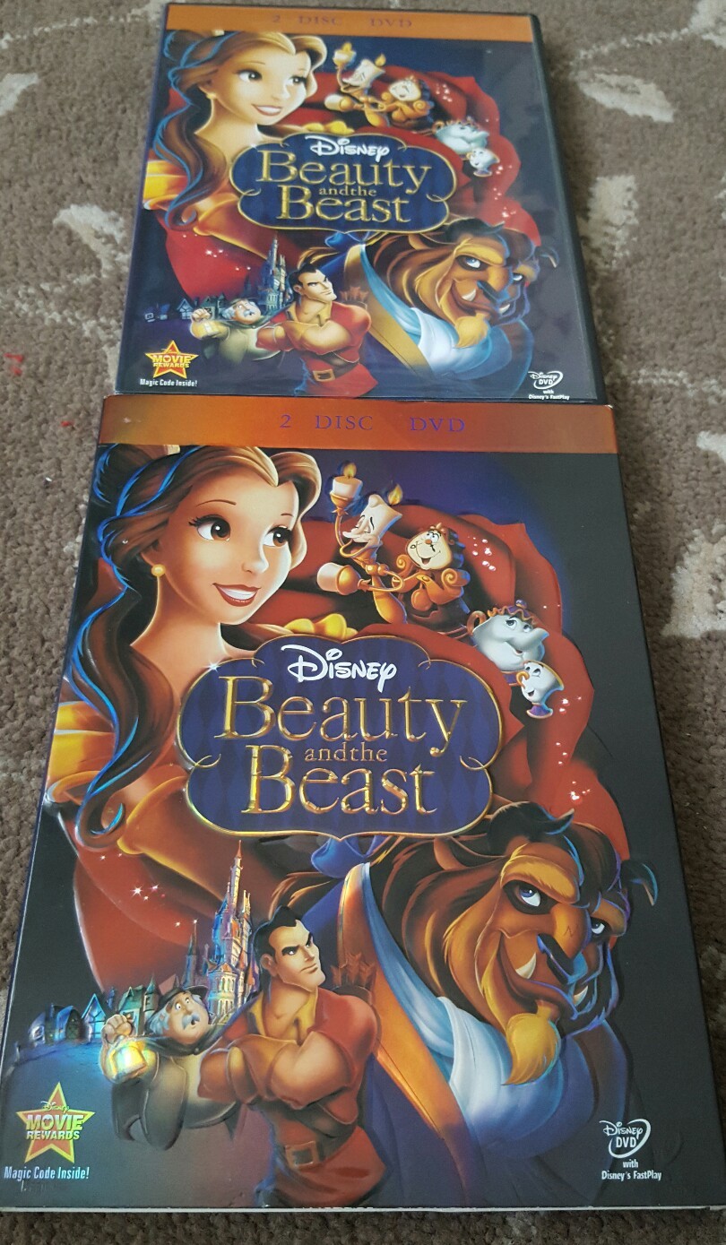 DISNEYS BEAUTY AND THE BEAST DVD 2 DISC EDITION REGION 1 NTSC VERSION