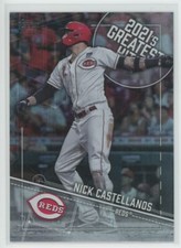 2022 Topps 2021's Greatest Hits Nick Castellanos Cincinnati Reds #21GH-3