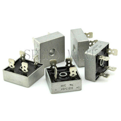 5 pcs KBPC1510 Bridge Rectifier Gleichrichter 1000V AC change DC 15A KBPC-1510
