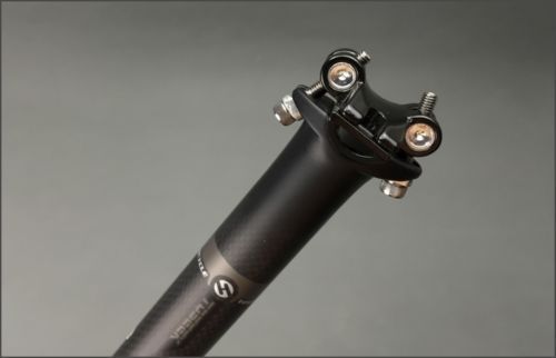 Reggisella In Carbonio TOSEEK - Diametro 30.4 Mm, Lunghezze 350/400 Mm - Per Bici Da Corsa O Gravel