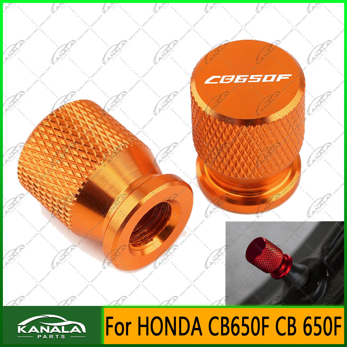 -Motorcycle Accessories CNC Tire Valve Aluminum Covers For HONDA CB650F CB 650F