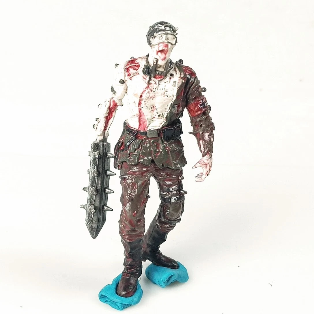 Call of Duty WWII Zombies Mode Figurine Figure GameStop Pre-Order Promo 4 in