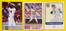 LOU PINIELLA, New York Yankees 3-card lot, 1969 AL ROY, 3x World Series Champion