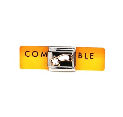 Original Nomination Composable Classic Link 18K Gold Sternschnuppe 030225/02