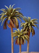 Modell Palmen Set 1 ca. 16/ 13 / 11 cm 3-tlg....