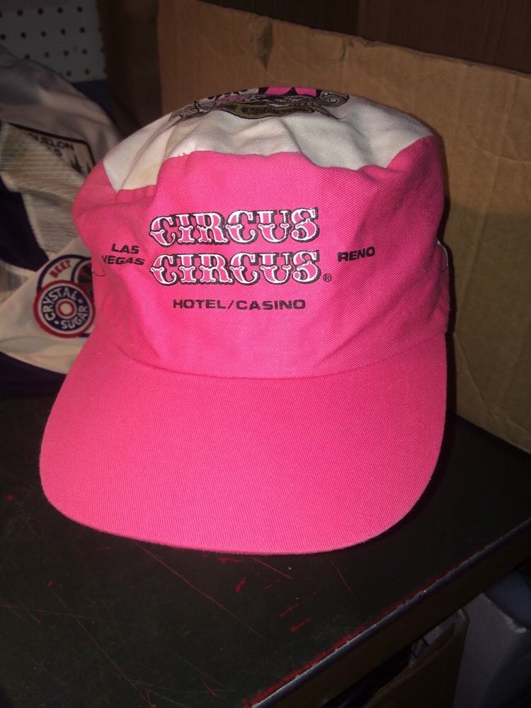 trucker hat baseball cap mn CIRCUS CIRCUS PAINTERS las vegas vintage old school