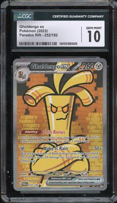 Pokemon Gholdengo ex Paradox Rift Special Illustration Rare #252