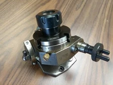 3" TILTING ROTARY TABLE w. ER32 COLLET CHUCK ADAPTER #TTSK-75ER32- NEW
