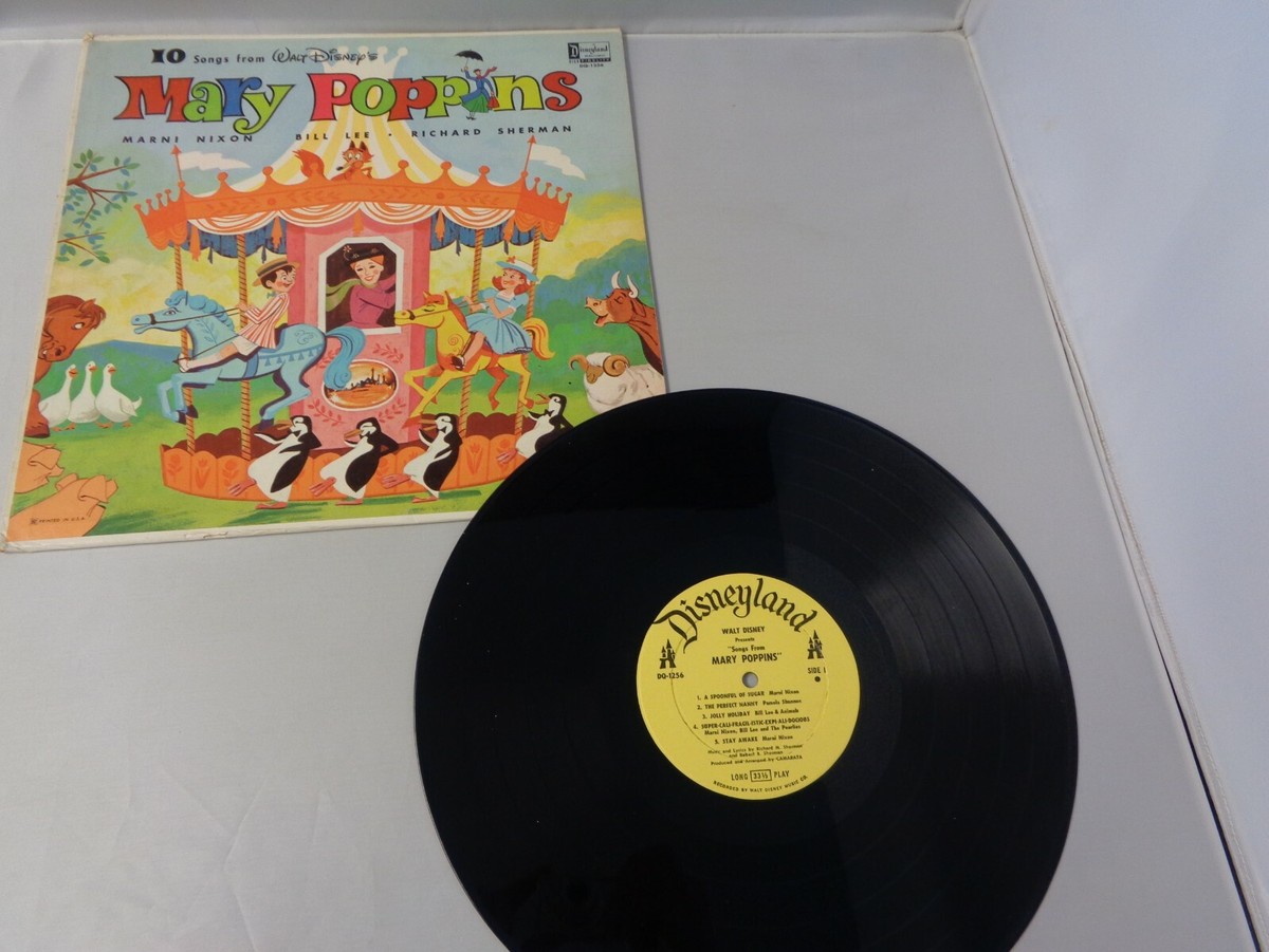 レコード 10 songs from Mary Poppins 1964年 10 Songs From Mary Poppins | At The Movies – At The Movies Shop