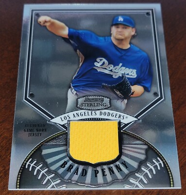 2007 Bowman Sterling #BP Brad Penny Jsy B Jersey