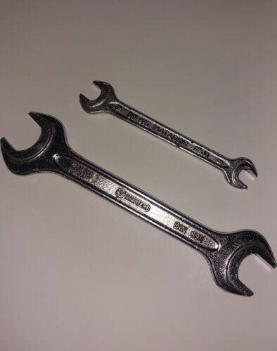 Mercedes-Benz DIN 895 Double Open End Wrench Lot MATADOR 10x8MM & WALTER 17x19MM - Bild 2 von 8