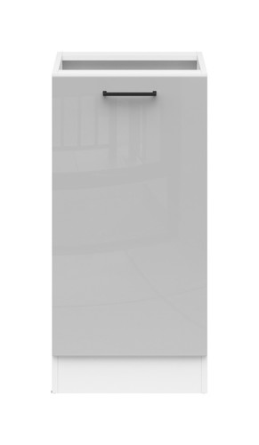Kitchen units, light grey gloss front, kitchen Junona, sold separately - Picture 12 of 73
