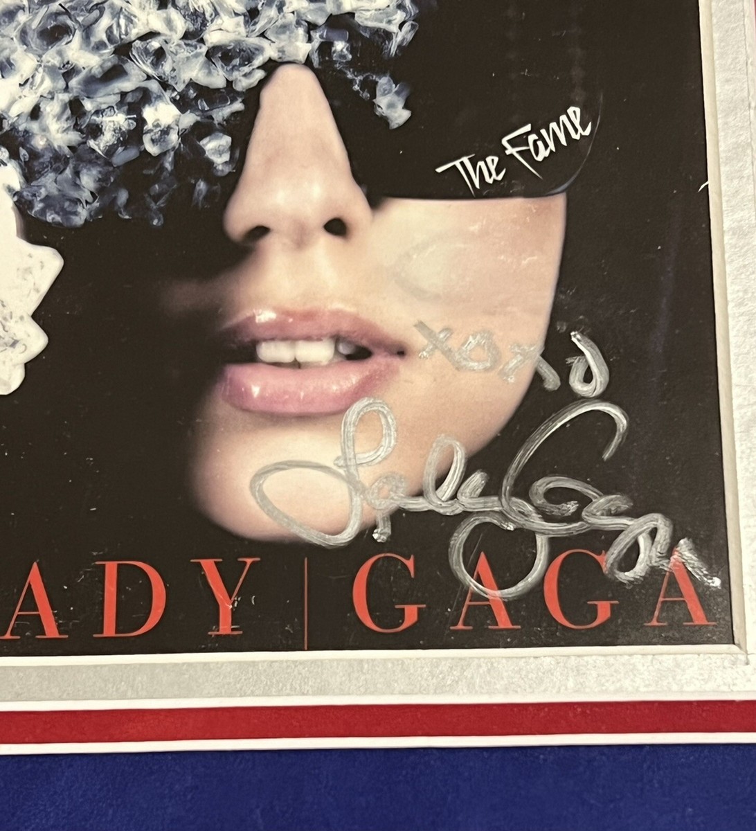 Lady Gaga Signed CD Cover PSA/DNA Autographed The Fame | eBay