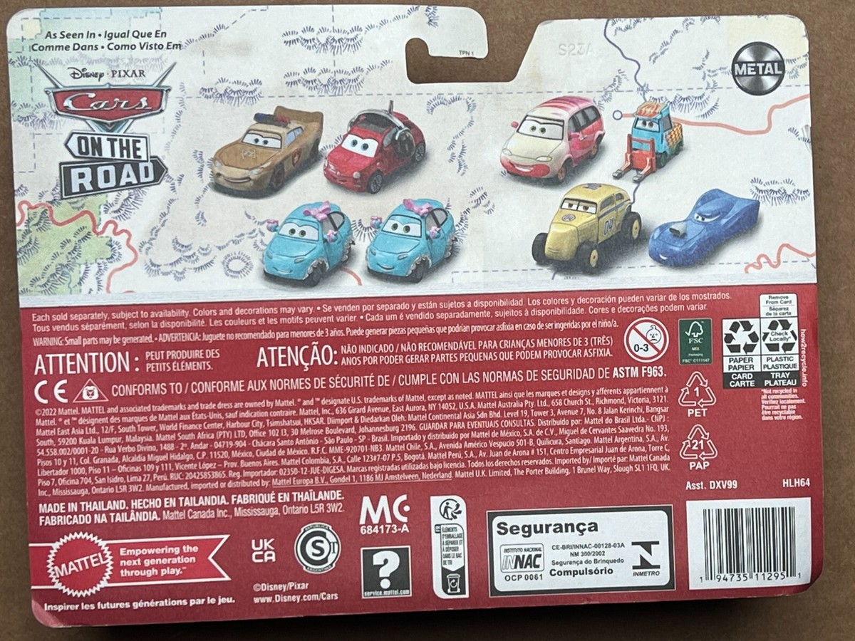 Disney Pixar Cars Chieftess and Jeremy Cars on the Road pack