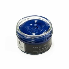 Famaco Shoe Cream Wax Polish Colour Protection Smooth Leather Shine Blue Pool
