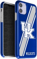 FOCO NCAA Kentucky Wildcats Dual Hybrid Case for iPhone 11 & XR (6.1")
