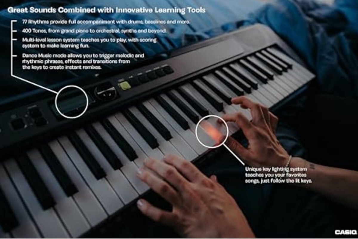 日本未発売 カシオ光ナビゲーションキーボード Casiotone LK-S250 LK-S250 | Casiotone | CASIO