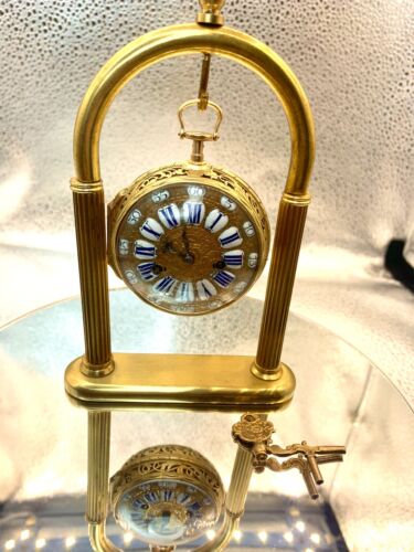 ONE OF A KIND 1710 gold self-striking sonnerie verge onion pocket watch